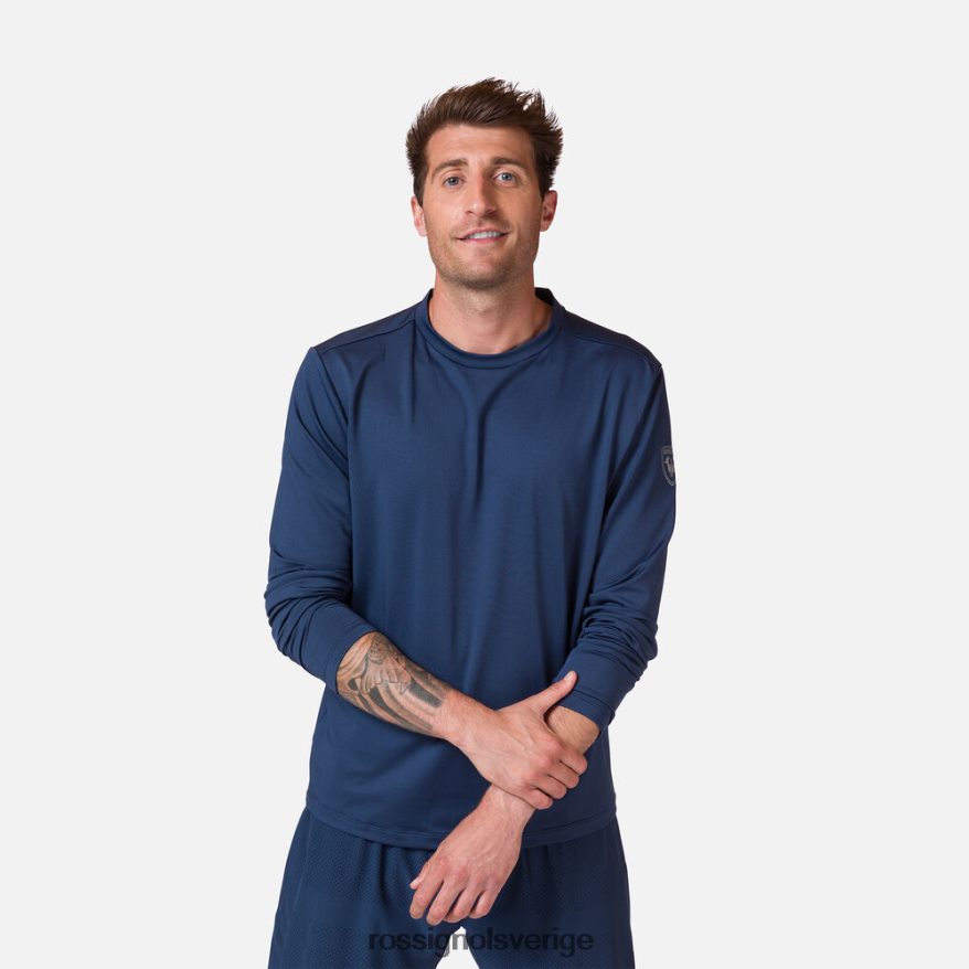 män Rossignol mörk marinblå lätt mellanlager blast 0P00HR502