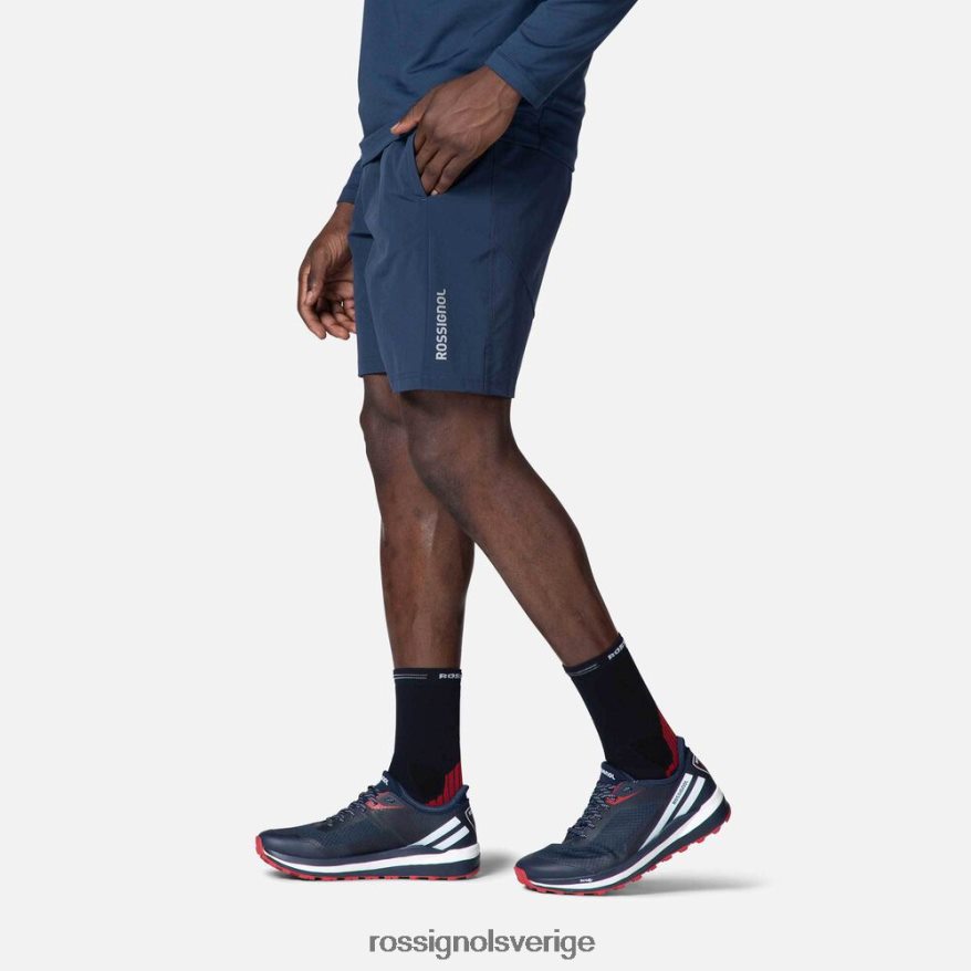 män Rossignol mörk marinblå lätta shorts bottnar 0P00HR351
