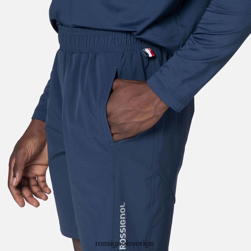 män Rossignol mörk marinblå lätta shorts bottnar 0P00HR351