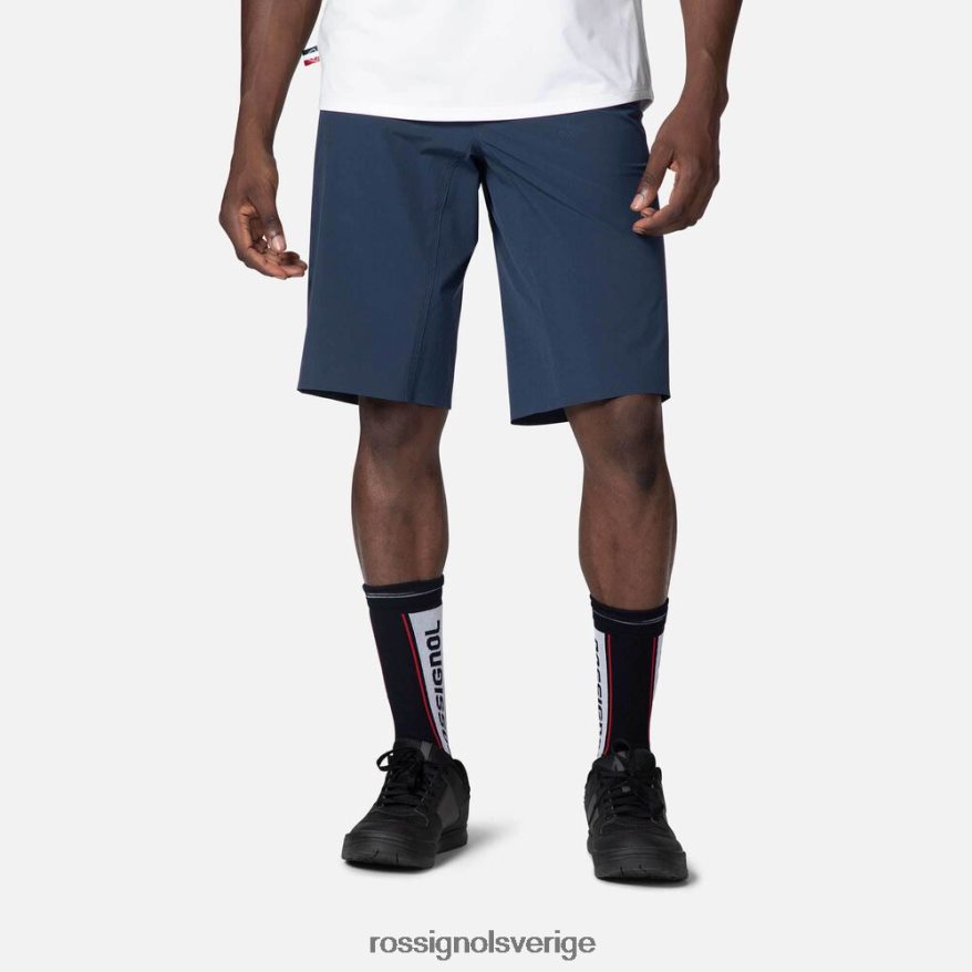 män Rossignol mörk marinblå mountainbike shorts bottnar 0P00HR357