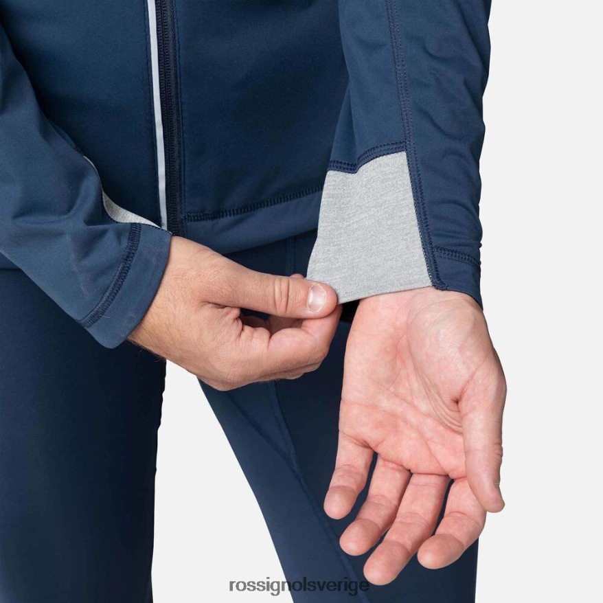 män Rossignol mörk marinblå poursuite jacka blast 0P00HR553