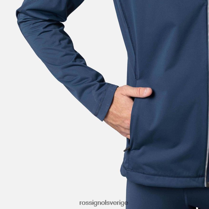 män Rossignol mörk marinblå poursuite jacka blast 0P00HR553