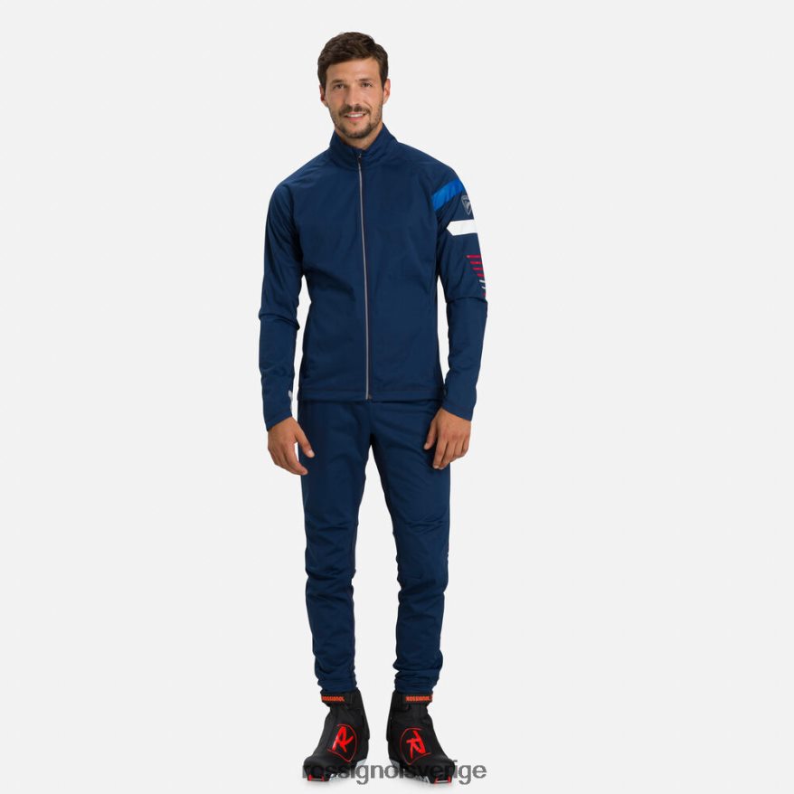 män Rossignol mörk marinblå poursuite nordisk skidjacka blast 0P00HR147