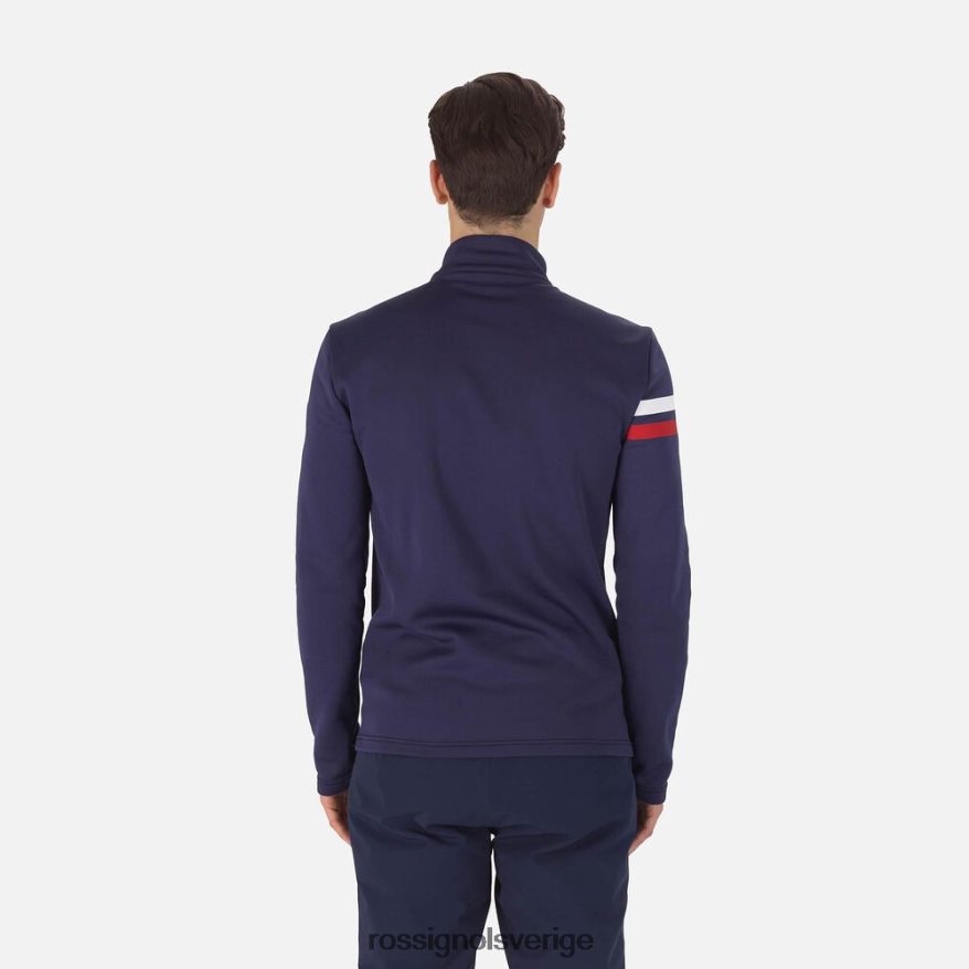 män Rossignol mörk marinblå resort halv-dragkedja topp blast 0P00HR675