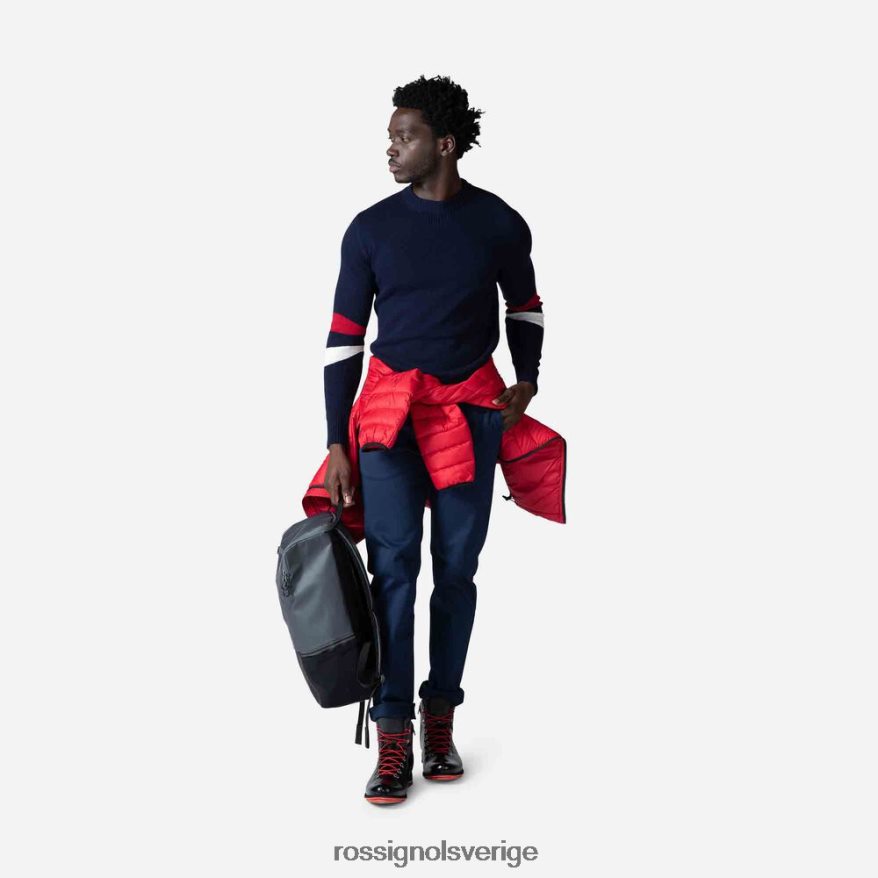 män Rossignol mörk marinblå signatur stickad tröja blast 0P00HR445