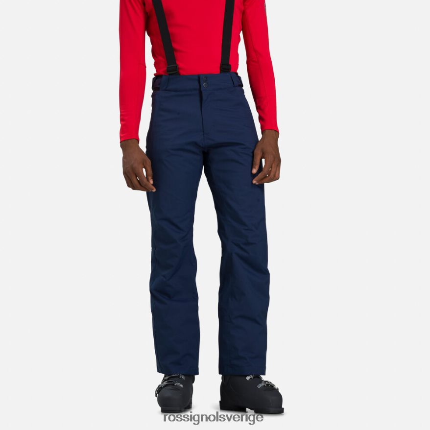 män Rossignol mörk marinblå skidbyxor bottnar 0P00HR301