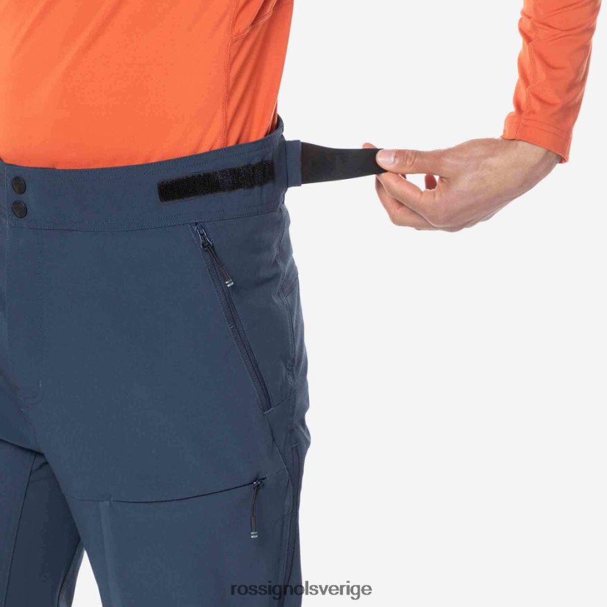 män Rossignol mörk marinblå skpr tech byxor bottnar 0P00HR281