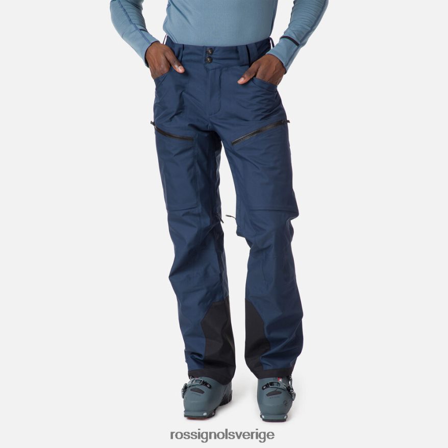 män Rossignol mörk marinblå skpr trelagers byxor bottnar 0P00HR380