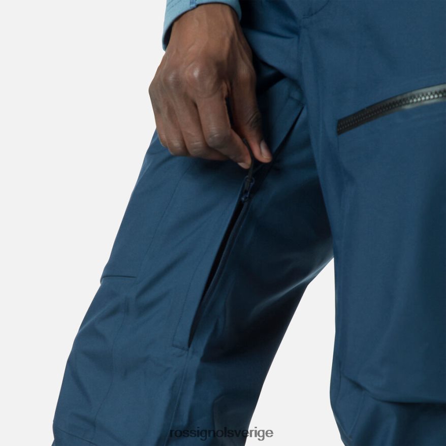 män Rossignol mörk marinblå skpr trelagers byxor bottnar 0P00HR380