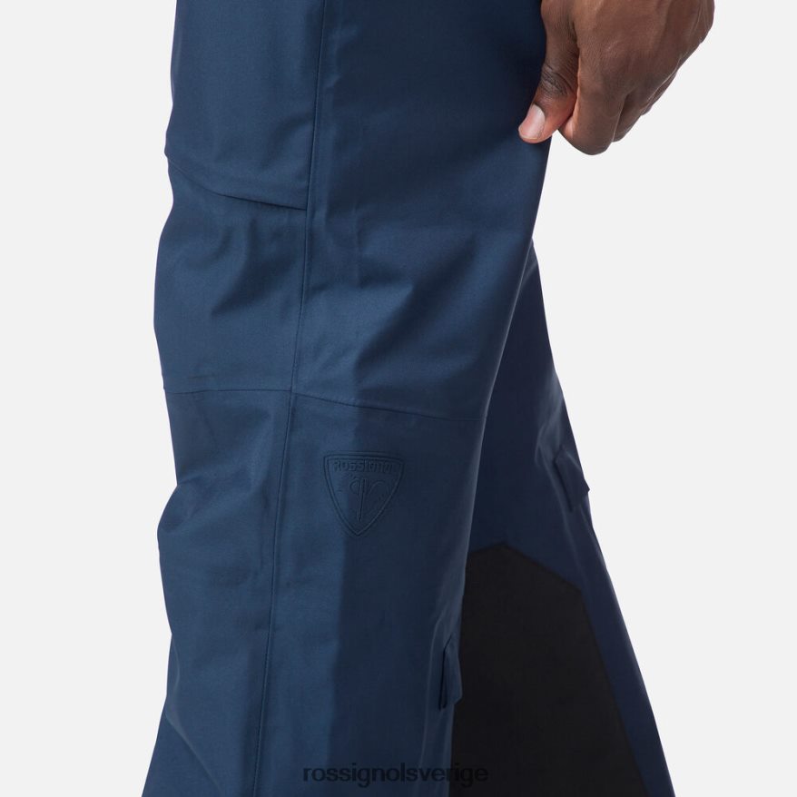 män Rossignol mörk marinblå skpr trelagers byxor bottnar 0P00HR380