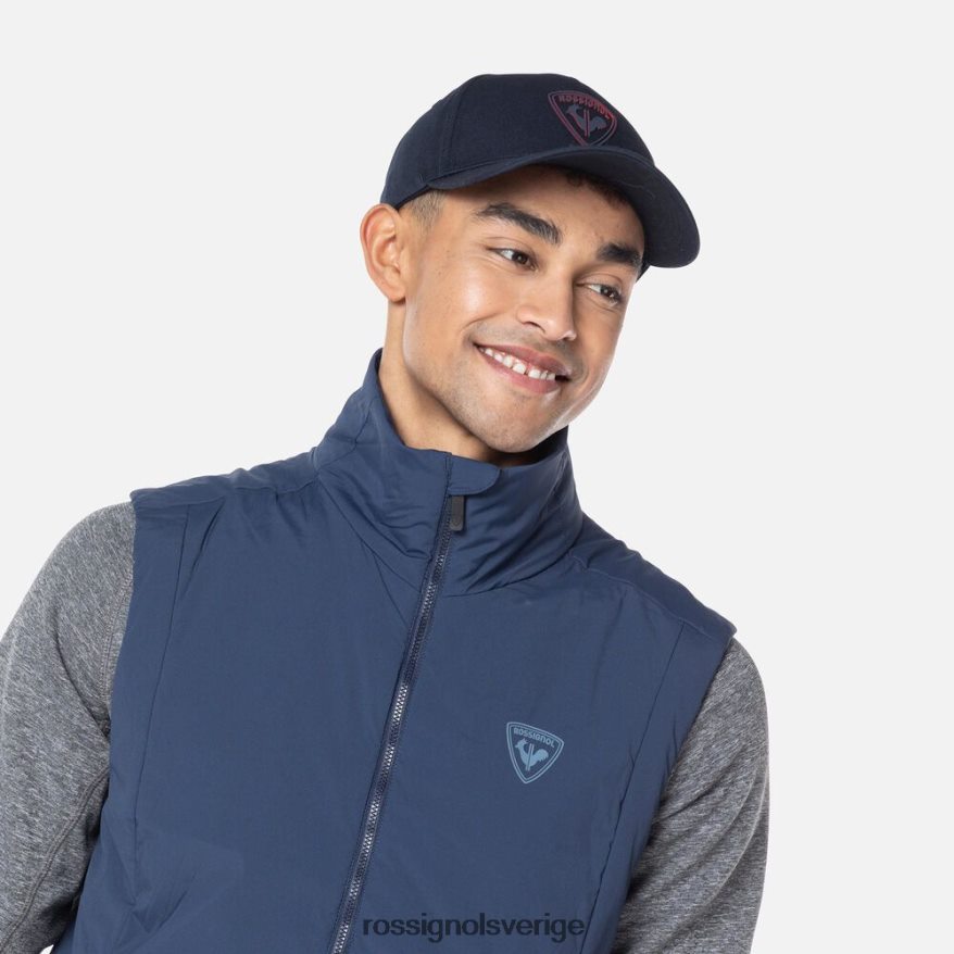 män Rossignol mörk marinblå väst på sidan blast 0P00HR406