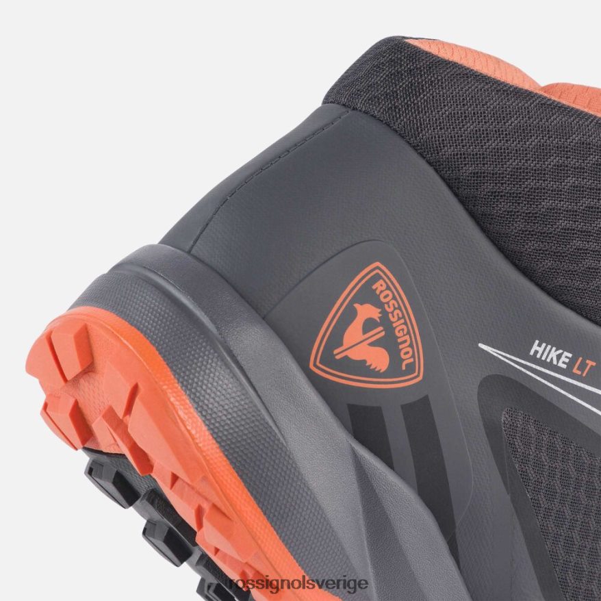 män Rossignol mörkgrå lätta vandringsskor Skodon 0P00HR317