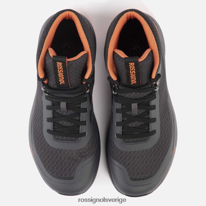 män Rossignol mörkgrå lätta vandringsskor Skodon 0P00HR317