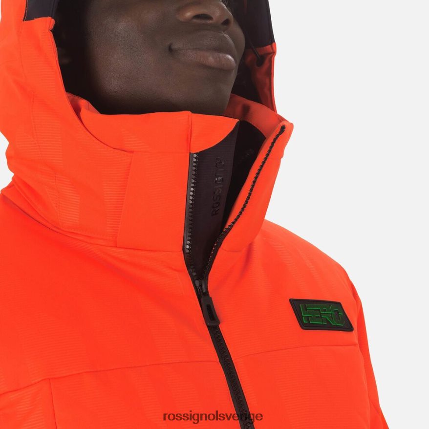 män Rossignol neonröd hero depart skidjacka blast 0P00HR605