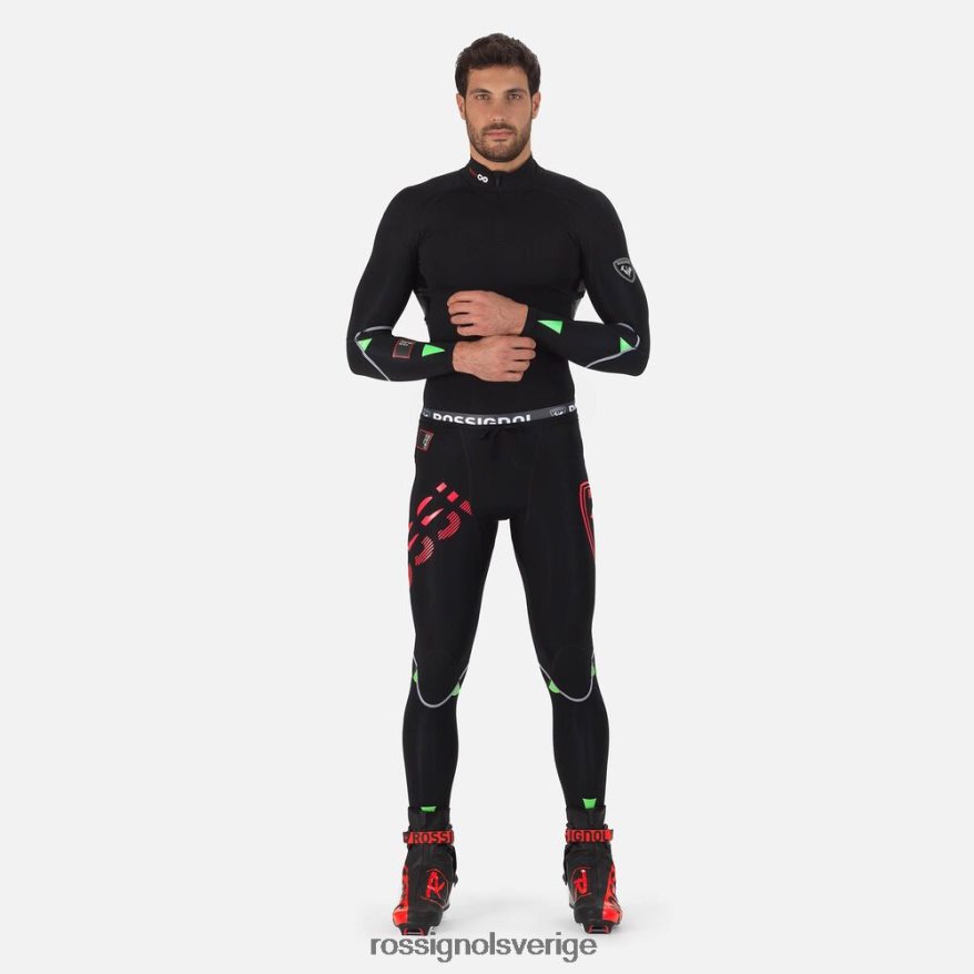 män Rossignol neonröd infini compression race tights bottnar 0P00HR649