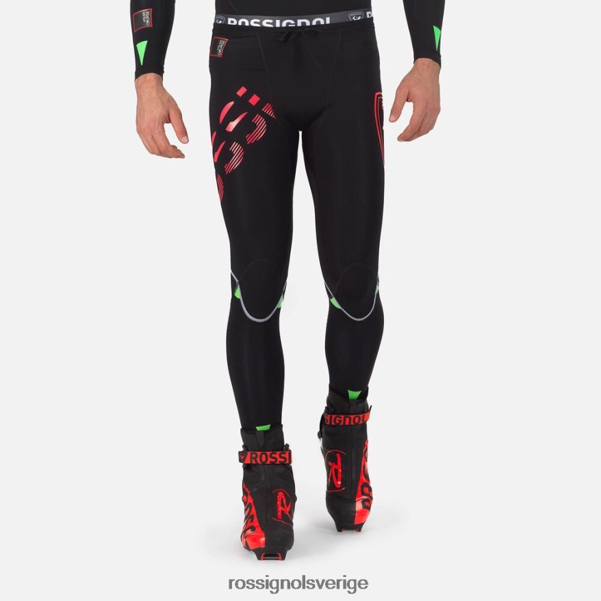 män Rossignol neonröd infini compression race tights bottnar 0P00HR649