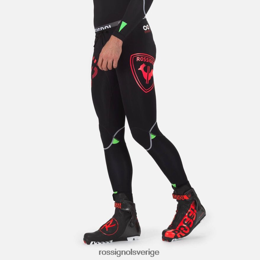 män Rossignol neonröd infini compression race tights bottnar 0P00HR649