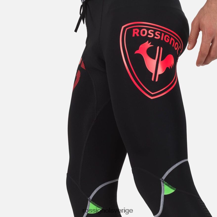 män Rossignol neonröd infini compression race tights bottnar 0P00HR649