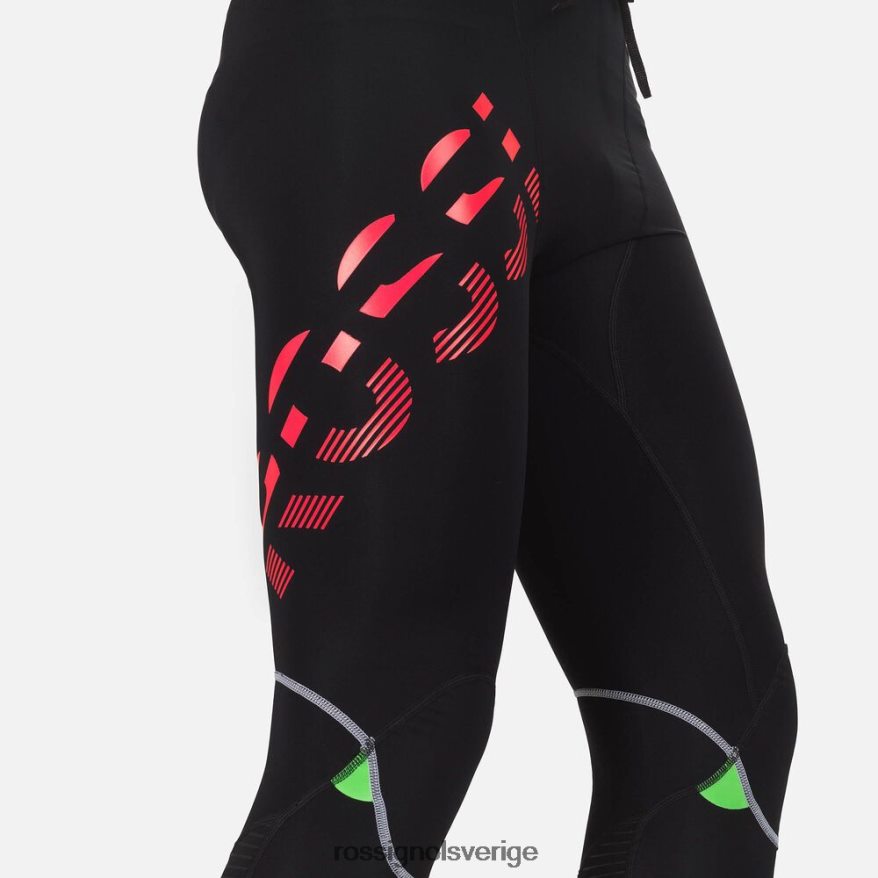 män Rossignol neonröd infini compression race tights bottnar 0P00HR649