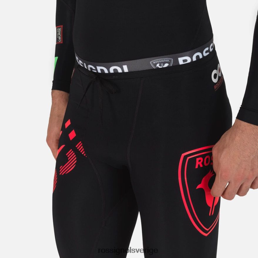 män Rossignol neonröd infini compression race tights bottnar 0P00HR649