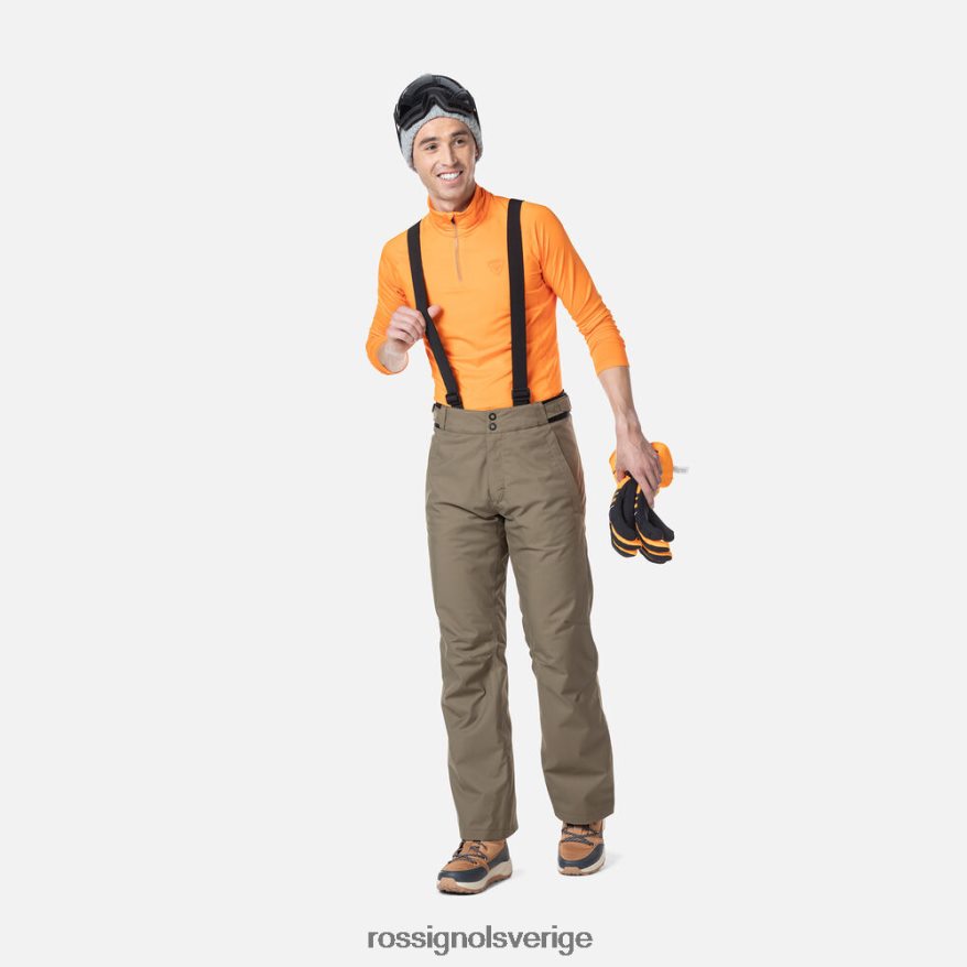 män Rossignol signal klassisk topp med halv dragkedja blast 0P00HR450