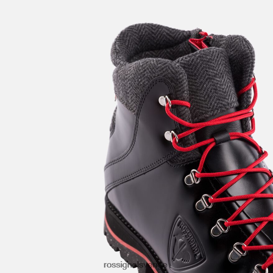 män Rossignol skinande svart 1907 chamonix stövlar Skodon 0P00HR170