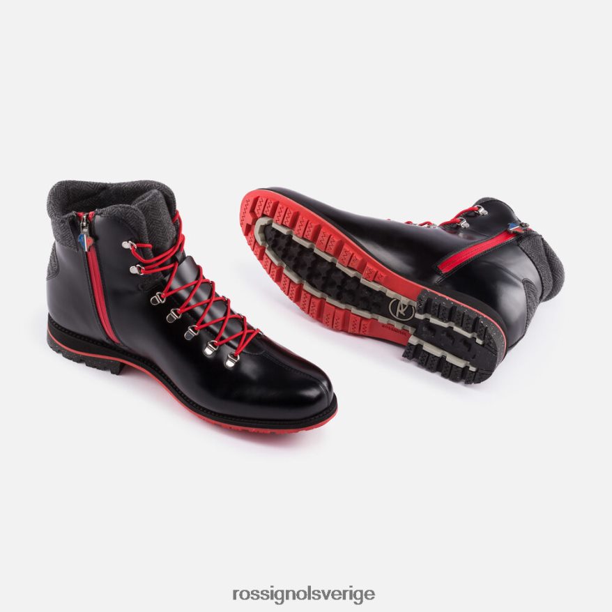 män Rossignol skinande svart 1907 chamonix stövlar Skodon 0P00HR170