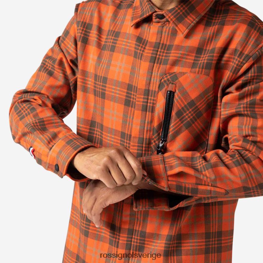 män Rossignol solbränna flanellskjorta blast 0P00HR246