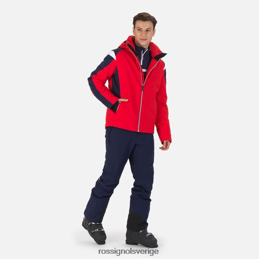män Rossignol sportsred aerial skidjacka blast 0P00HR678