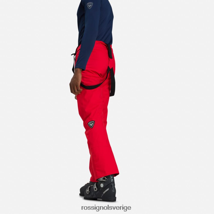 män Rossignol sportsred skidbyxor bottnar 0P00HR371