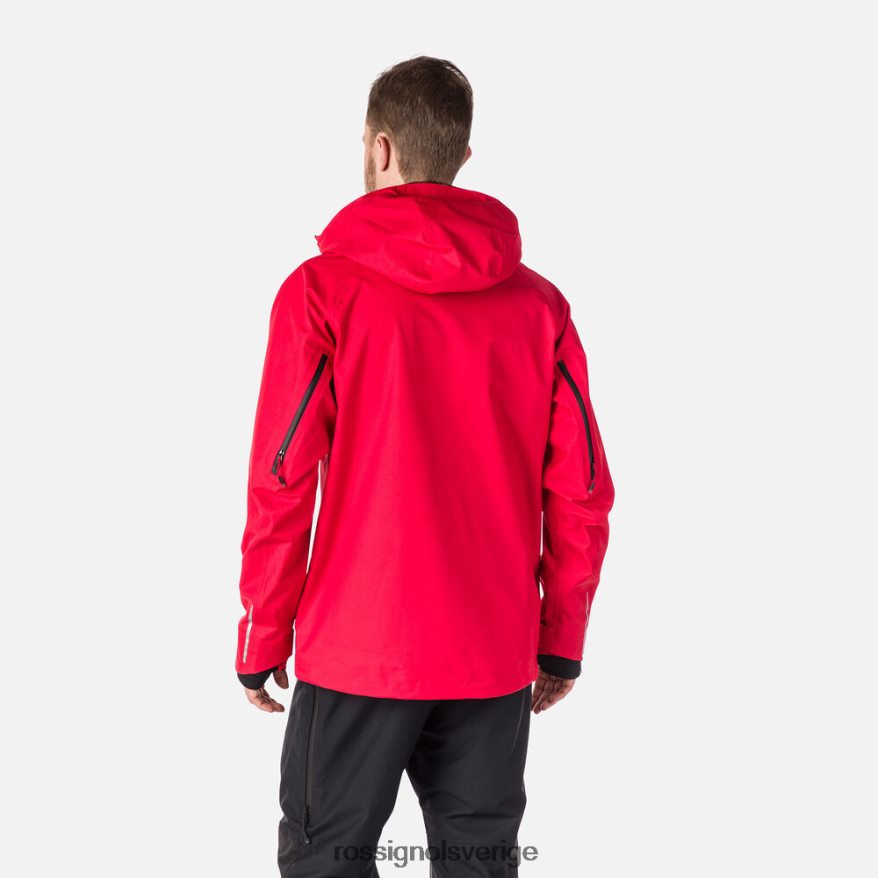 män Rossignol sportsred skpr trelagersjacka blast 0P00HR436