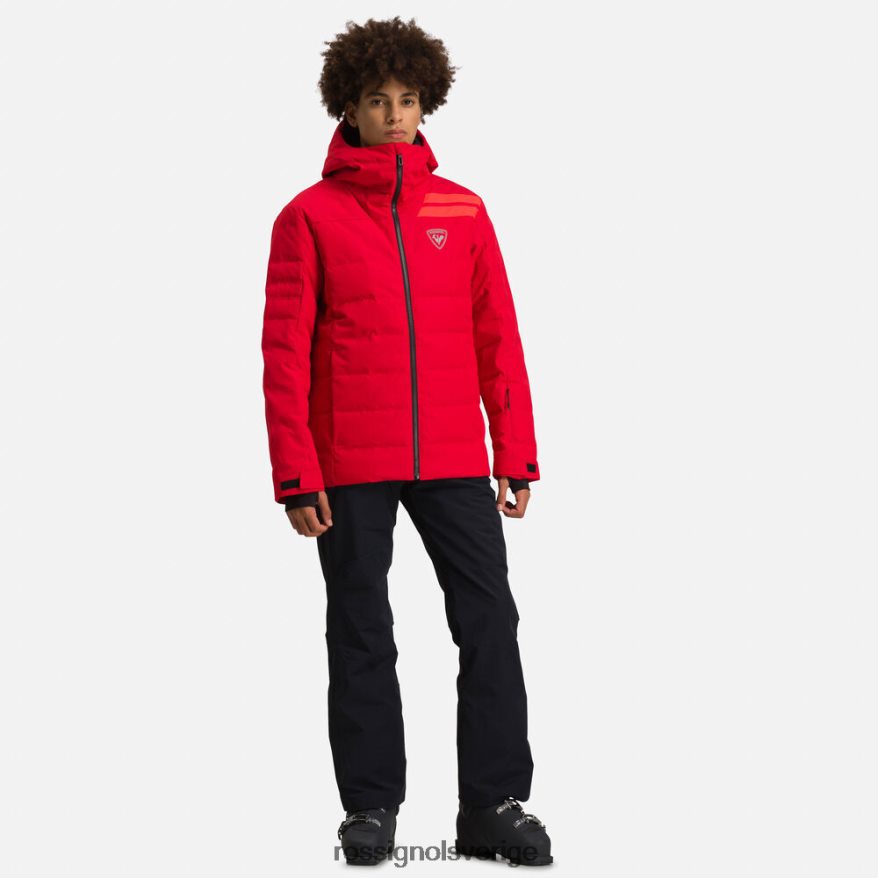 män Rossignol sportsred snabb skidjacka blast 0P00HR169