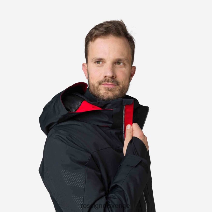 män Rossignol svart all speed skidjacka blast 0P00HR573