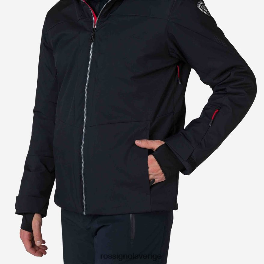 män Rossignol svart all speed skidjacka blast 0P00HR573