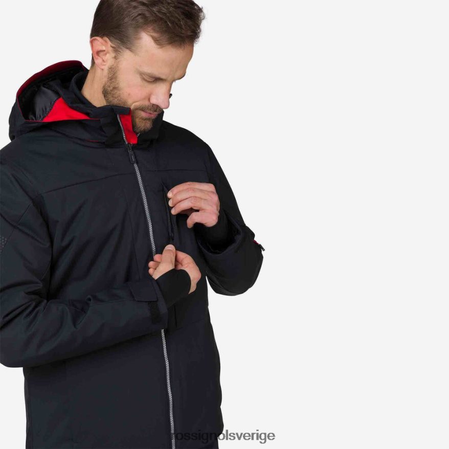 män Rossignol svart all speed skidjacka blast 0P00HR573