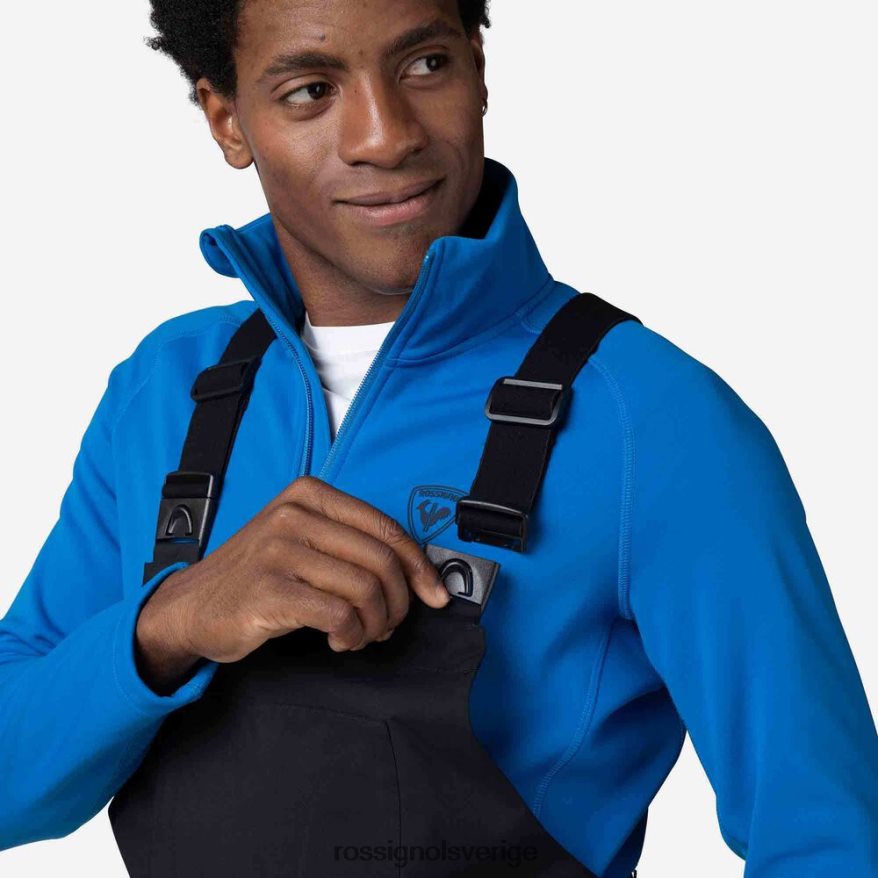 män Rossignol svart avslappnade haklappsbyxor bottnar 0P00HR227