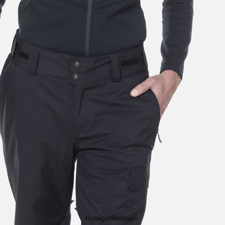 män Rossignol svart avslappnade skidbyxor bottnar 0P00HR362