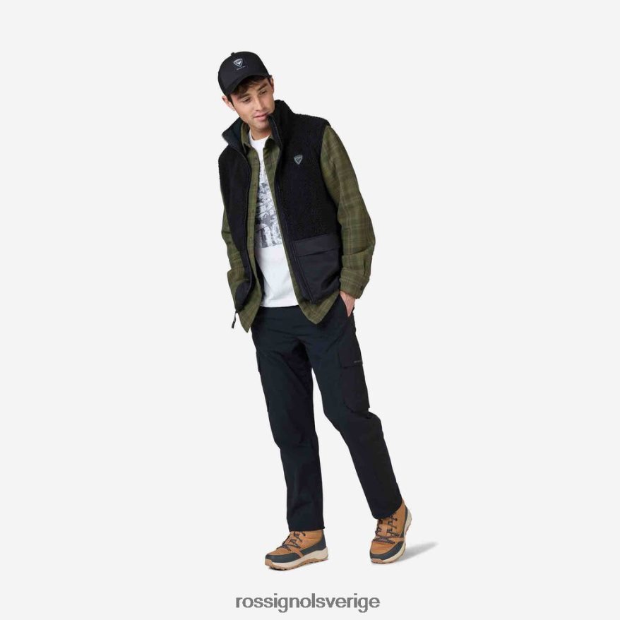 män Rossignol svart fleeceväst blast 0P00HR314