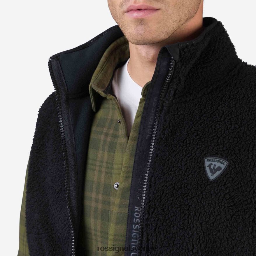 män Rossignol svart fleeceväst blast 0P00HR314