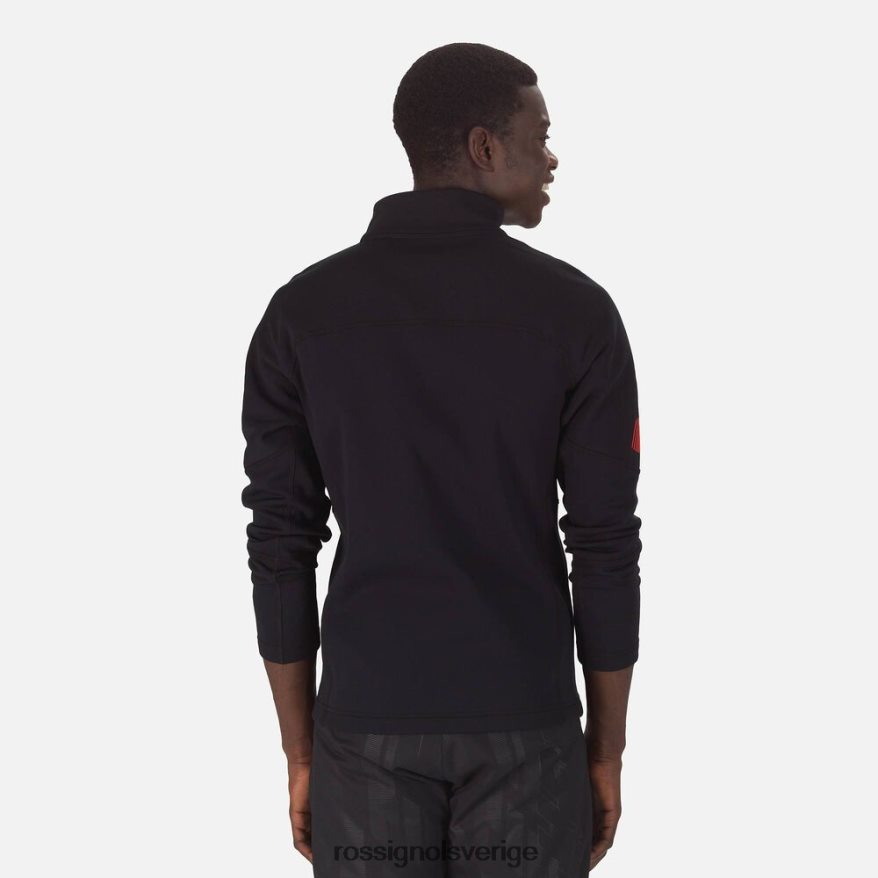 män Rossignol svart hero clim fleecejacka blast 0P00HR627