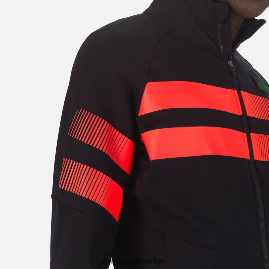 män Rossignol svart hero clim fleecejacka blast 0P00HR627