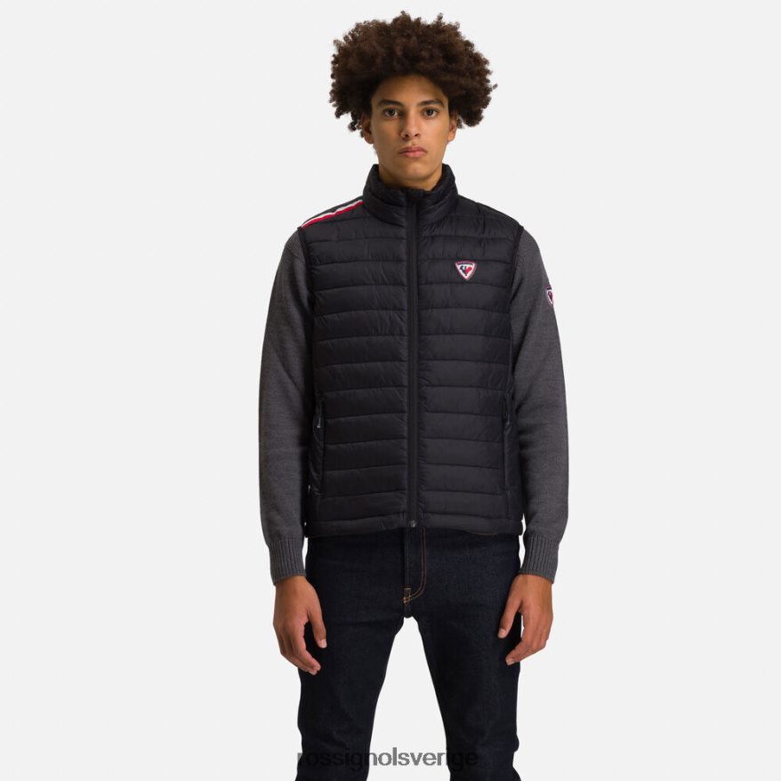 män Rossignol svart isolerad väst 180gr blast 0P00HR578