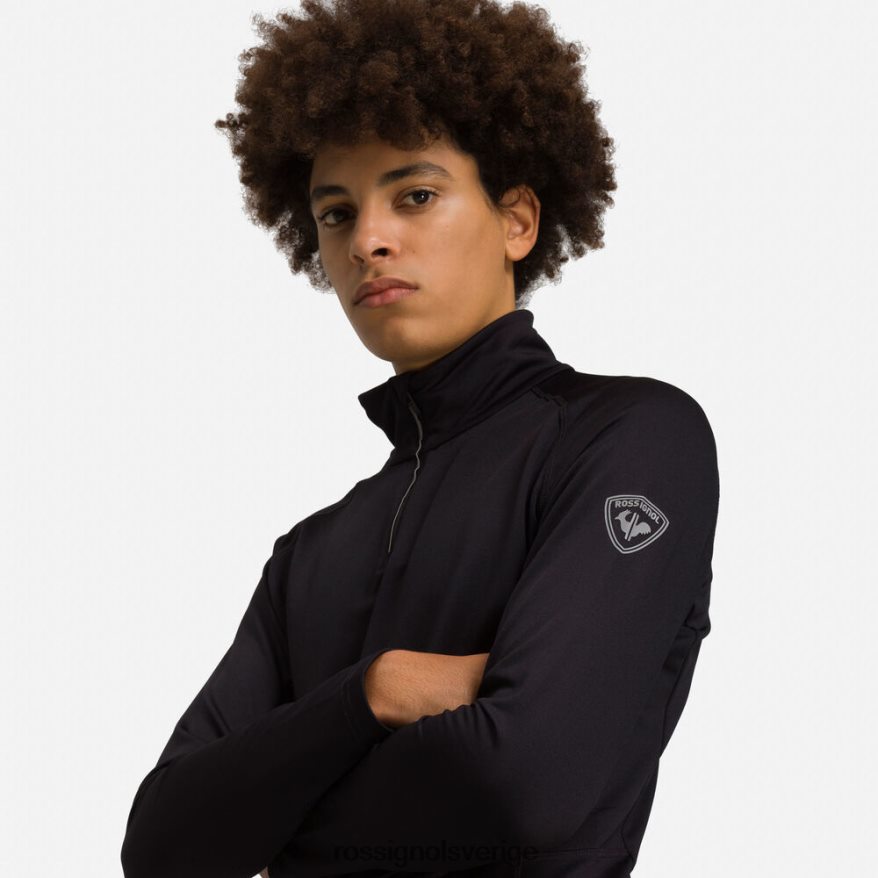 män Rossignol svart klassisk topp med halv dragkedja blast 0P00HR672