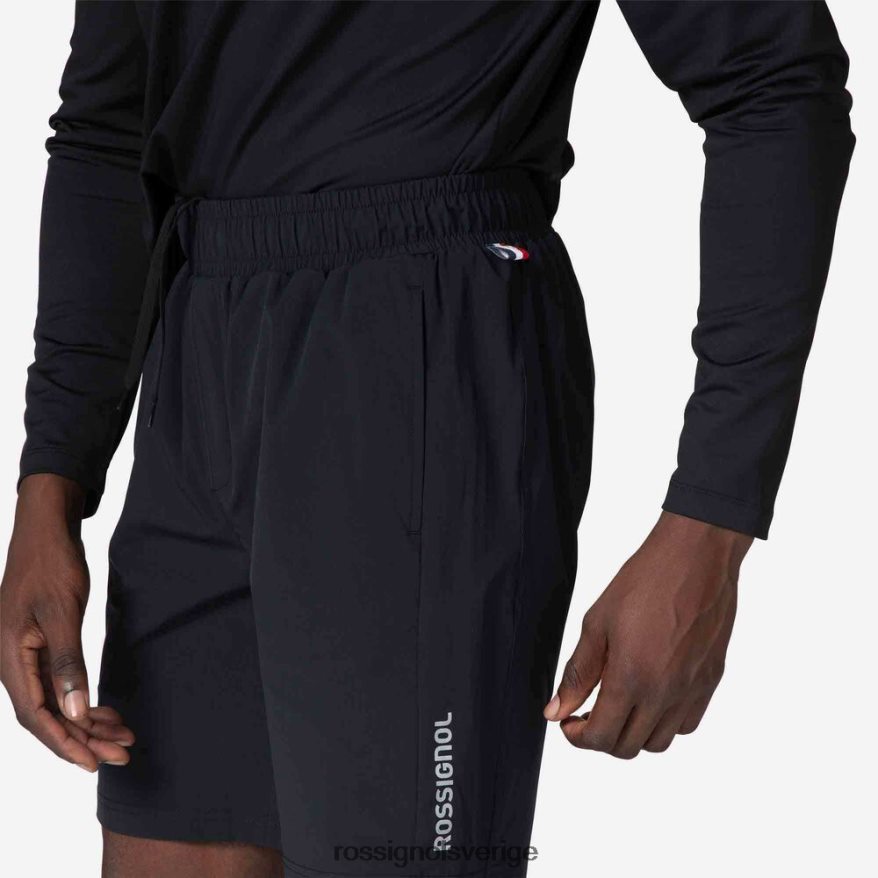 män Rossignol svart lätta shorts bottnar 0P00HR2