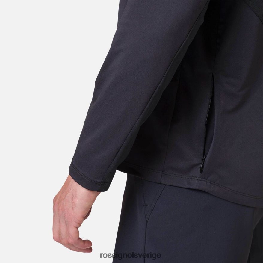 män Rossignol svart långärmad jersey klassisk passform blast 0P00HR370