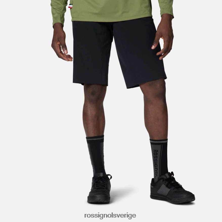 män Rossignol svart mountainbike shorts bottnar 0P00HR454