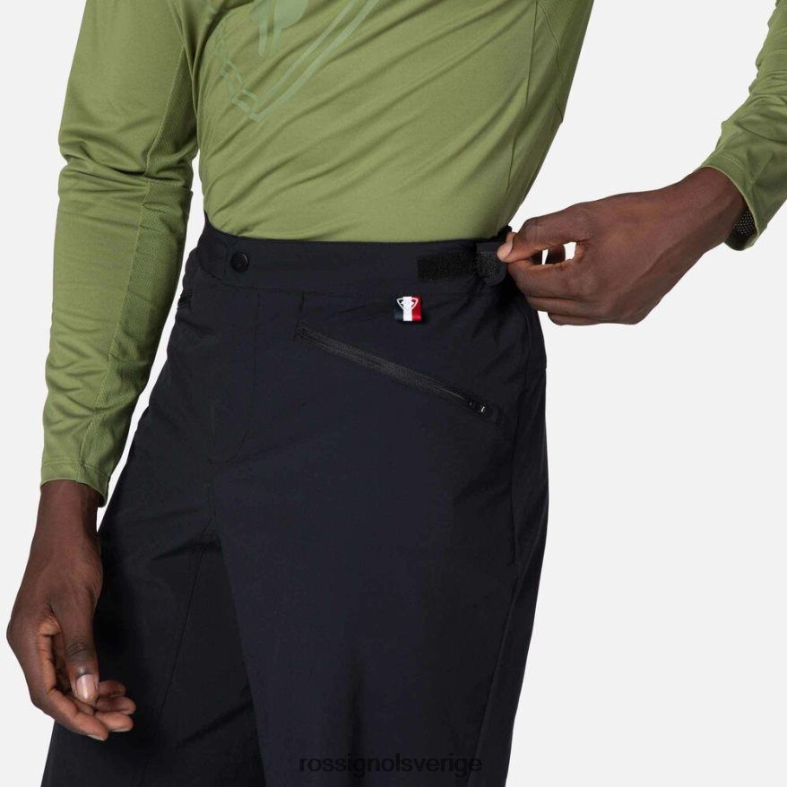 män Rossignol svart mountainbike shorts bottnar 0P00HR454