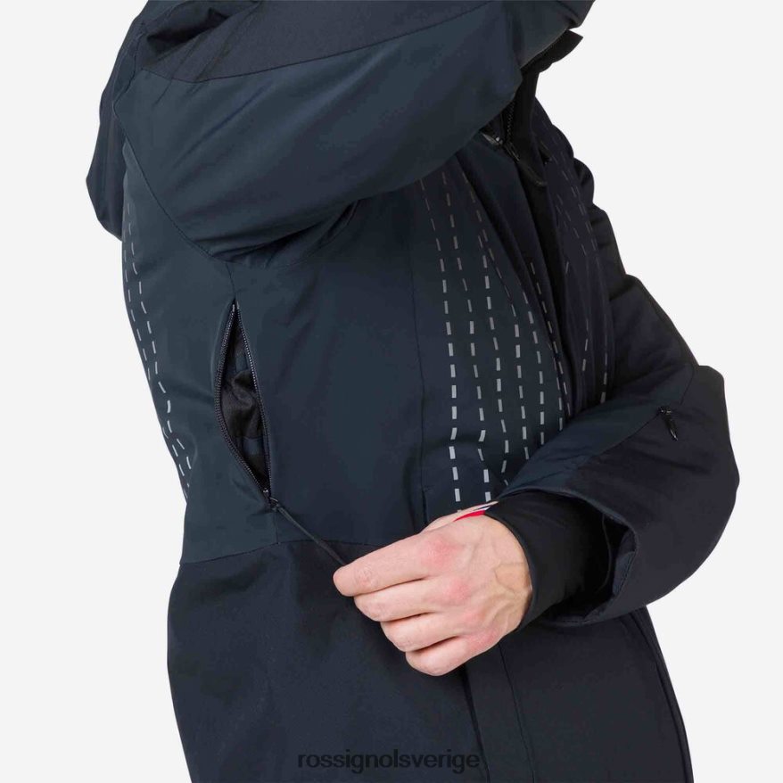 män Rossignol svart nedbrytande skidjacka blast 0P00HR634