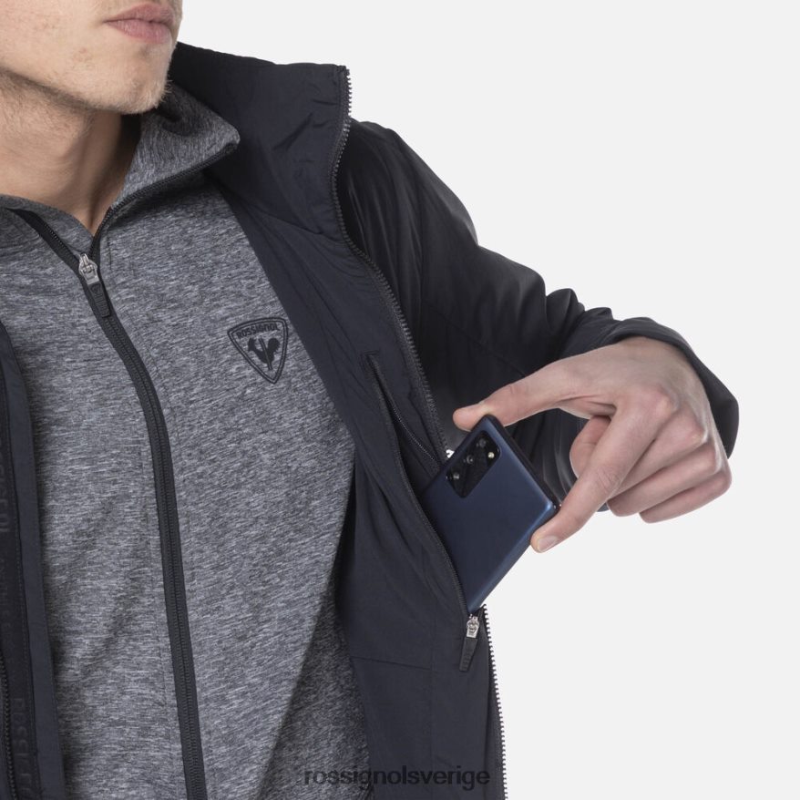 män Rossignol svart opside jacka blast 0P00HR393