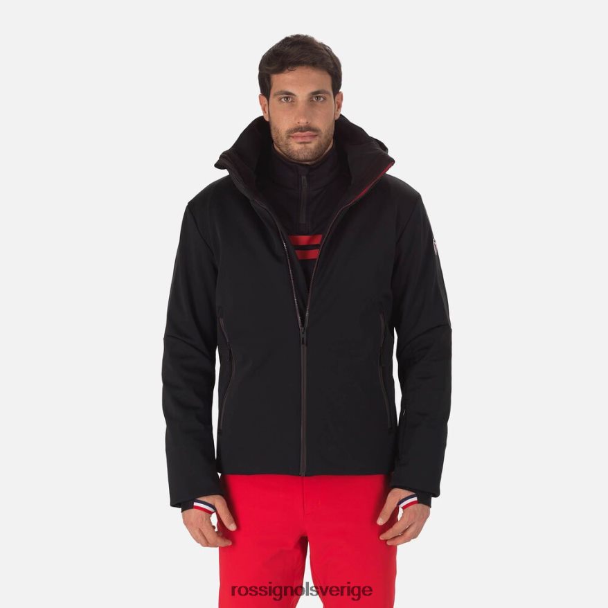män Rossignol svart platt softshell skidjacka blast 0P00HR636